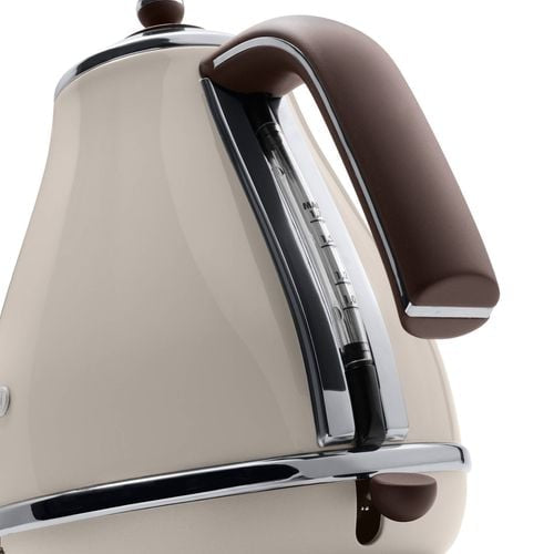 De'Longhi 1.7L Beige Icona Vintage Kettle