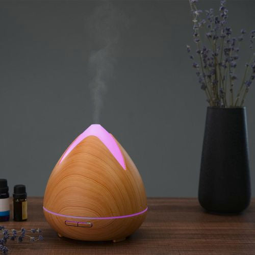 Aromatherapy Diffuser Aroma LED Ultrasonic Air Humidifier Purifier FREE Oil pack