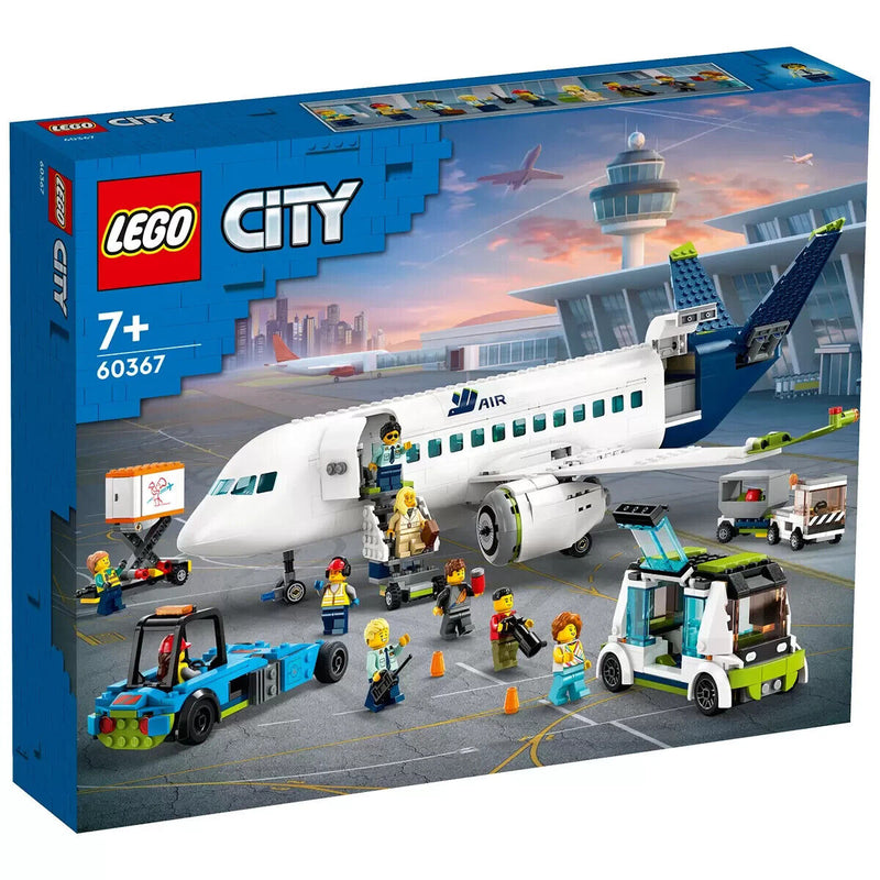 LEGO® City Passenger Airplane Building Set 60367 NEW