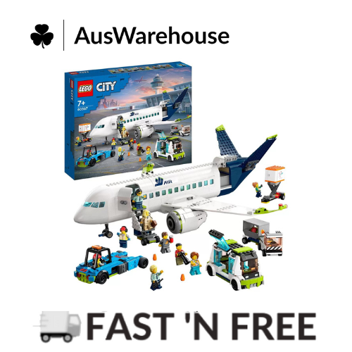 LEGO® City Passenger Airplane Building Set 60367 NEW