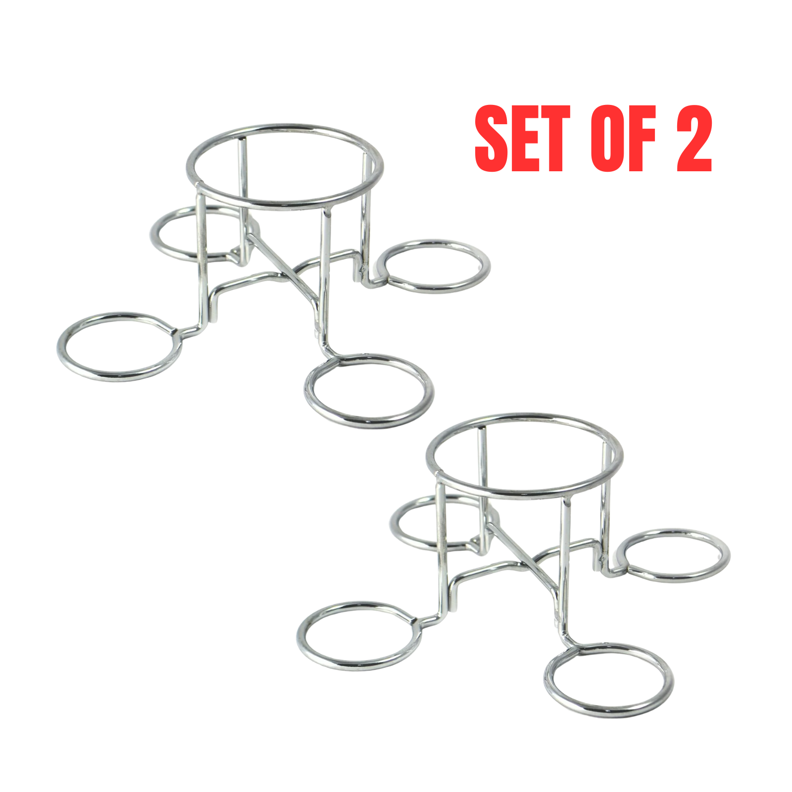 2x Jumbuck Beer Can BBQ Chicken Rack Holder Roasting Stand Roaster Barbecue