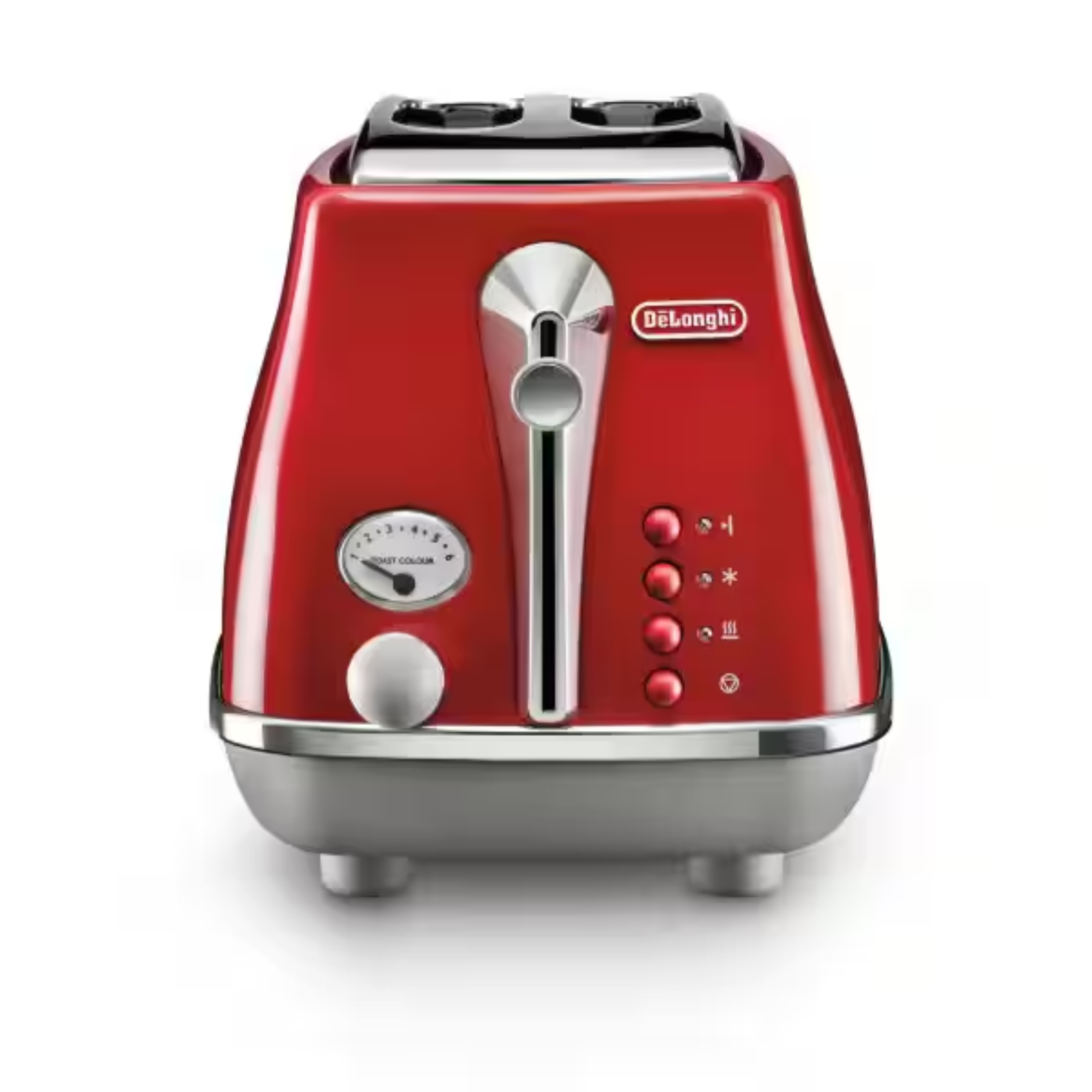 DeLonghi Icona Capitals 2 Slice Toaster Red