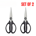 2x OXO Good Grips Kitchen & Herb Scissors – Stainless Steel, Soft Handle