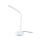 LED Table Desk Lamp W/ Wireless Phone Charging Touch Control Verve Design White