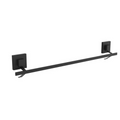 Fusion-Loc Suction Single Towel Rail Bathroom Shower Towel Bar - Matte Black