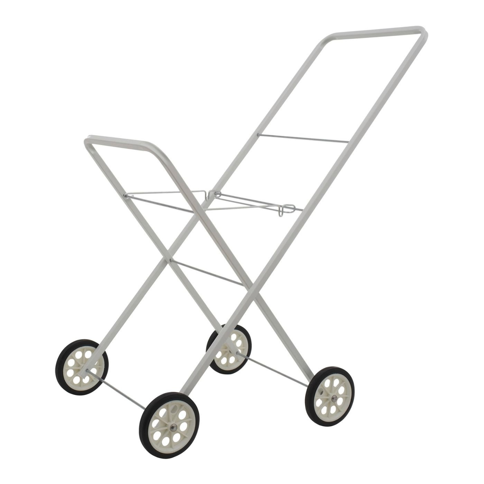 Standard Folding Laundry Steel Trolley Cart, Foldable Handcart +3 Year Warranty