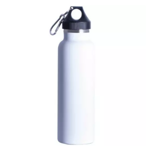 2 x Avanti Hydroplus Double Wall Stainless Steel Bottle 600ml - Matte White