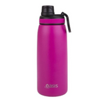 2 x Oasis Insulated Sports Bottle W/ Screw Cap Stainless Steel Oasis 780ml - Fuchsia