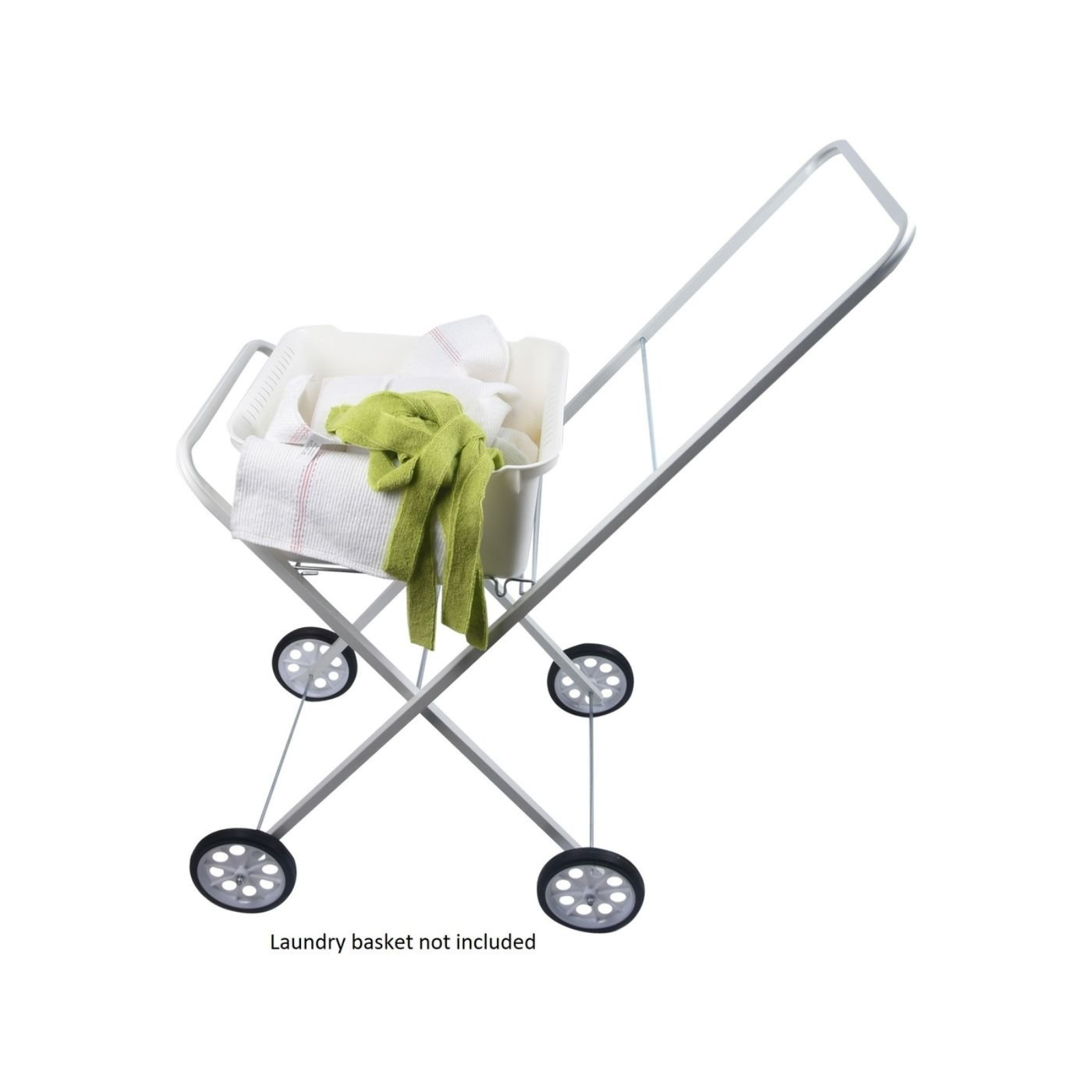 Standard Folding Laundry Steel Trolley Cart, Foldable Handcart +3 Year Warranty