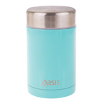 2 x Food Flask Vacuum Insulated Stainless Steel Soup Container 450ml - Spearmint