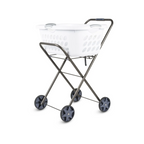Standard Folding Laundry Trolley Cart, Foldable Handcart