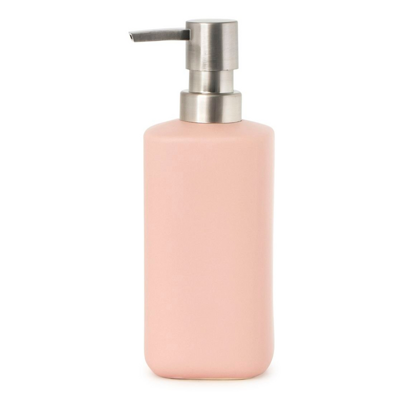 Home Design 19cm Pink Bloom Soap Dispenser