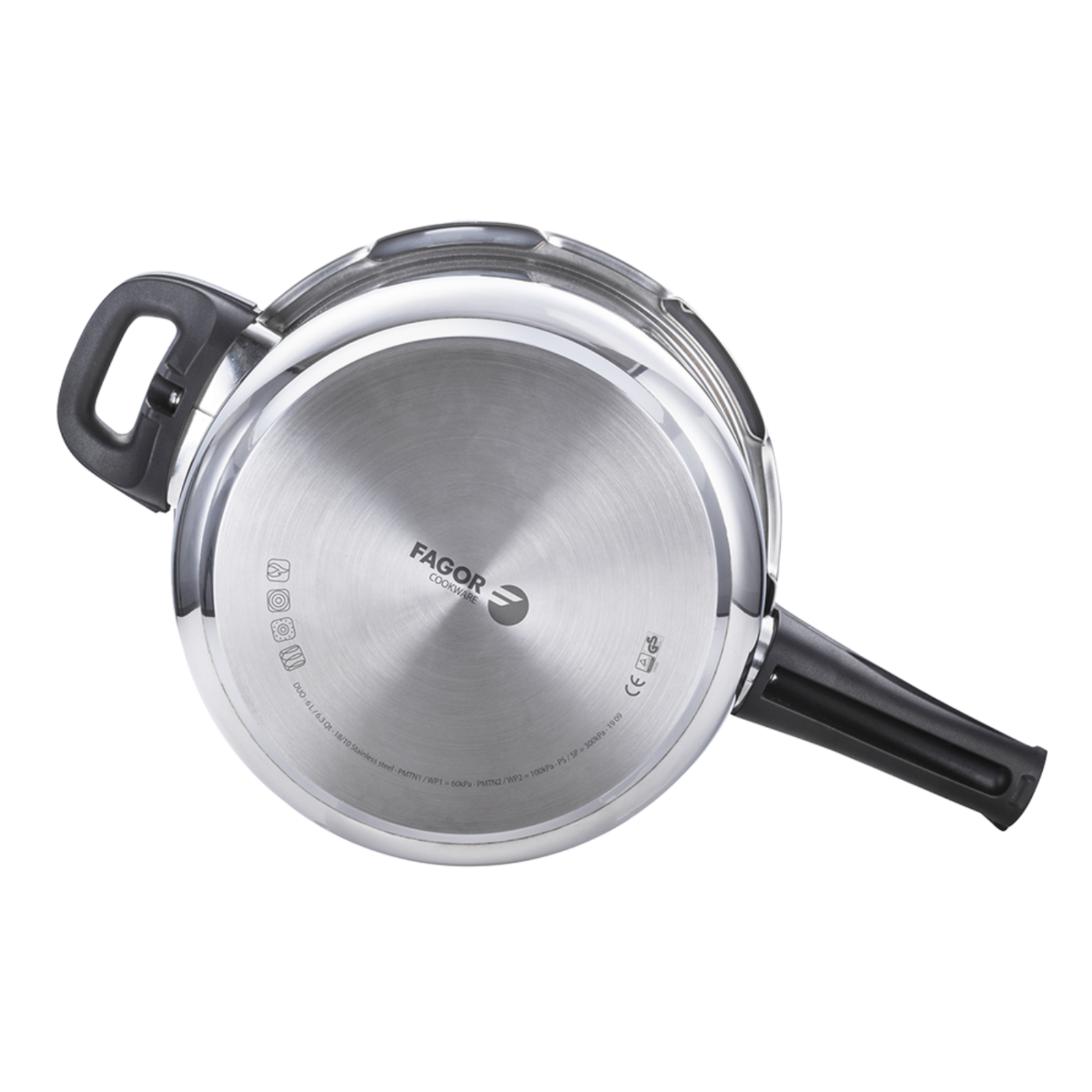 Pressure Cooker Fagor Duo Stainless Steel Stovetop Induction Combo Set 4L & 6L