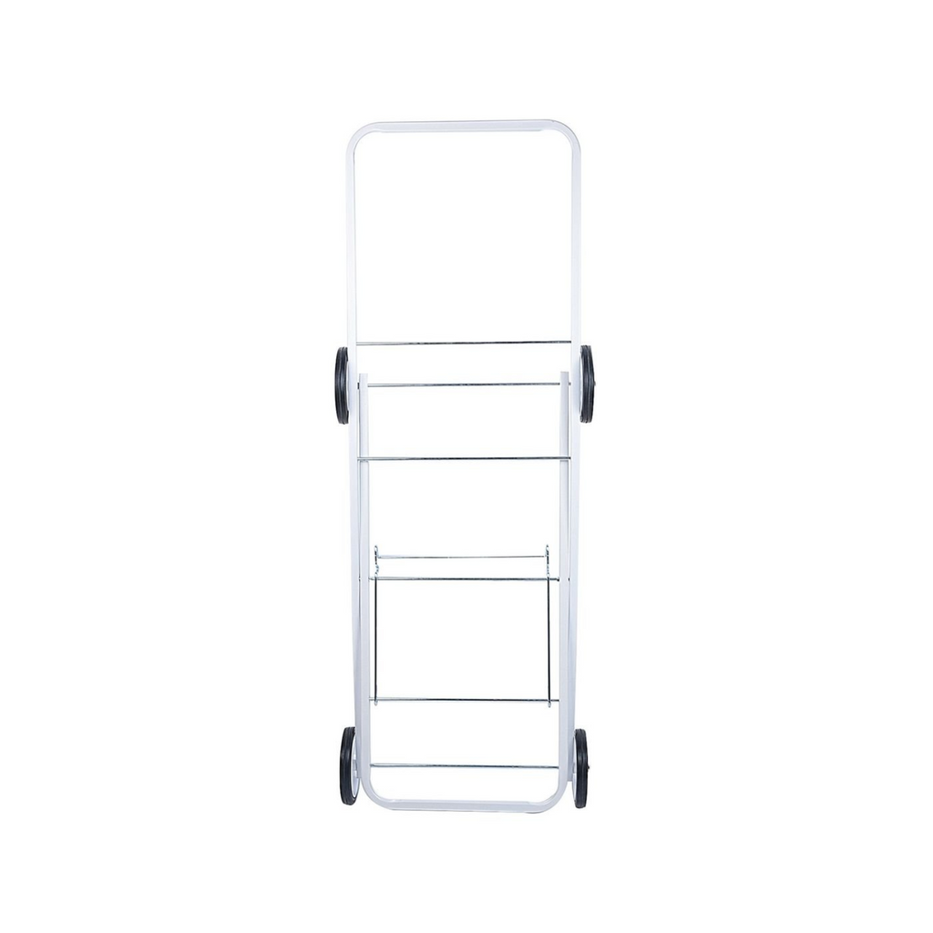 Standard Folding Laundry Steel Trolley Cart, Foldable Handcart +3 Year Warranty