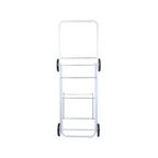 Standard Folding Laundry Steel Trolley Cart, Foldable Handcart +3 Year Warranty
