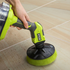 Ryobi Power Scrubber Brush 152mm Medium Bristle For General Purpose Cleaning NEW