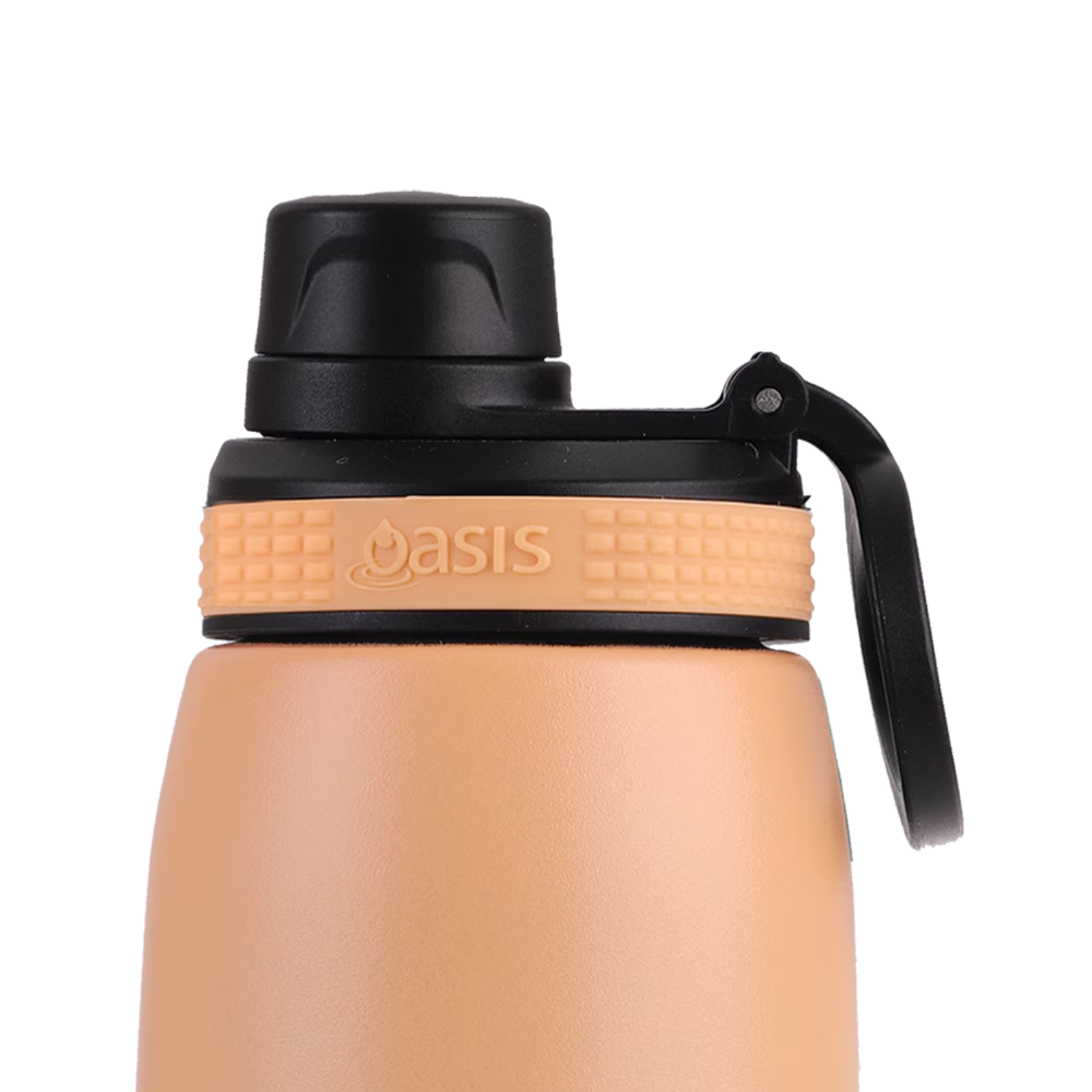 2 x Oasis Stainless Steel Insulated Sports Bottle 780ml w/ Screw Cap - Rockmelon