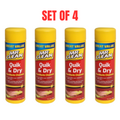 4x Mr Clean Quik And Dry Synthetic Car Chamois 40x40cm, Car Cleaning Cloth Towel
