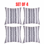 4 x Mojo Cushion Covers Square Pillowcase Set 45cm Tribal Throw Pillow Cases