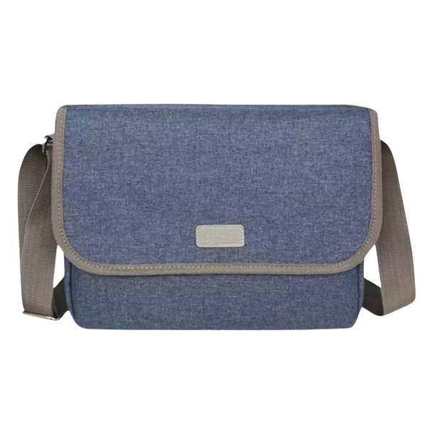 Sachi Insulated Lunch Satchel – Blue Lunch Box Carry Bag for Picnic & Work