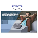 Portable USB Mini Speaker Powered Stereo Multimedia For Notebook Laptop PC Black
