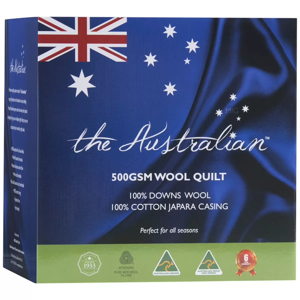 The Australian Wool Quilt Double