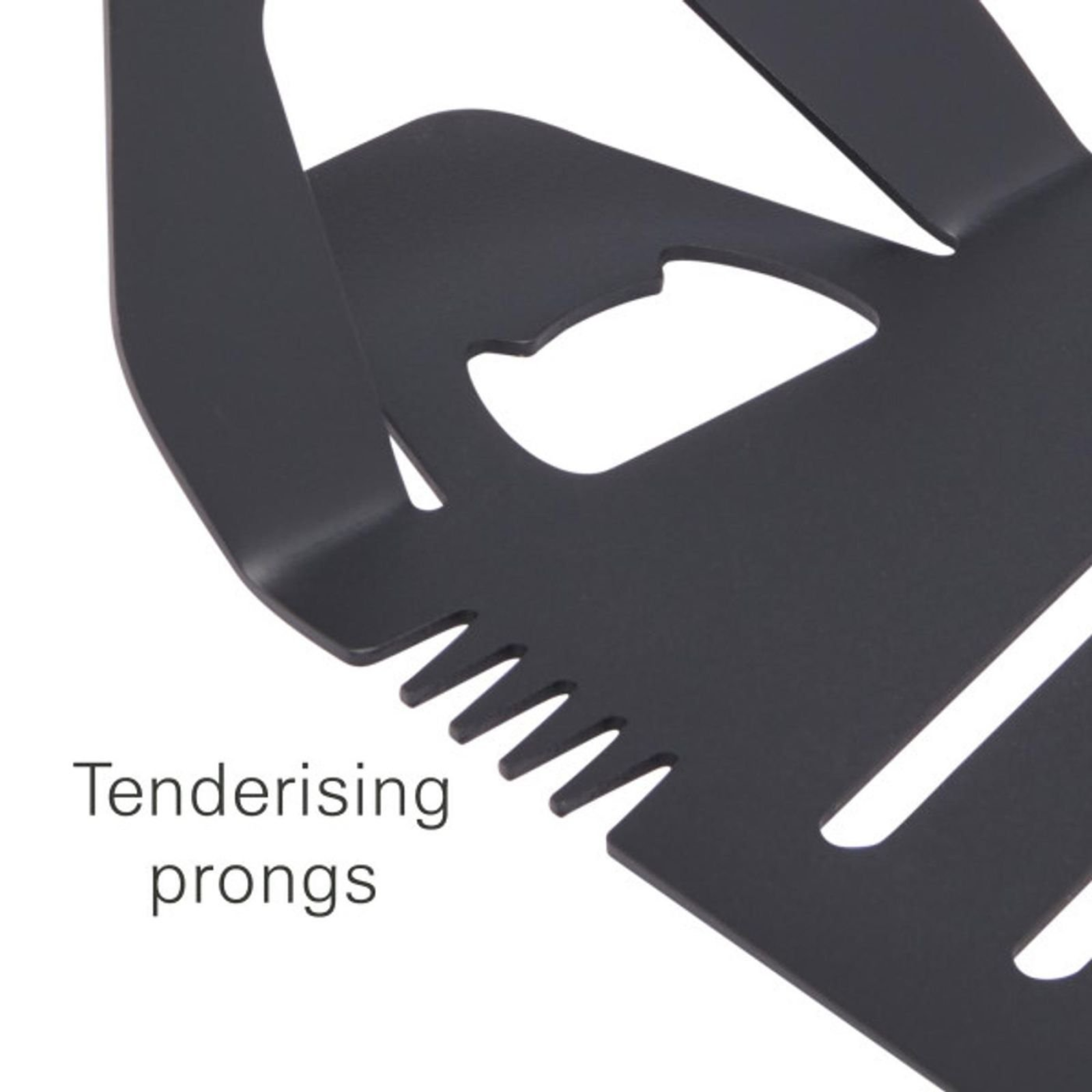 Matador BBQ Spatula Stainless Steel Non-Stick Slotted Turner - Black