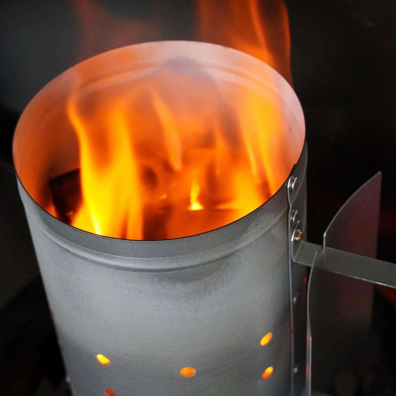 Jumbuck Charcoal Chimney Starter BBQ Grill Outdoor Bucket Barbecue Accessories