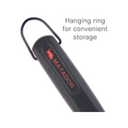 BBQ Stainless Steel Non-Stick Tool Matador Grilling Tongs, Spatula, Fork - Black