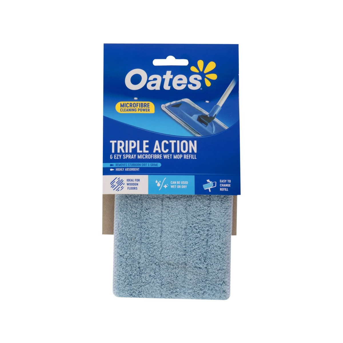 Oates 35cm Microfibre Floor Mop Refill