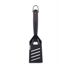 Matador BBQ Spatula Stainless Steel Non-Stick Slotted Turner - Black
