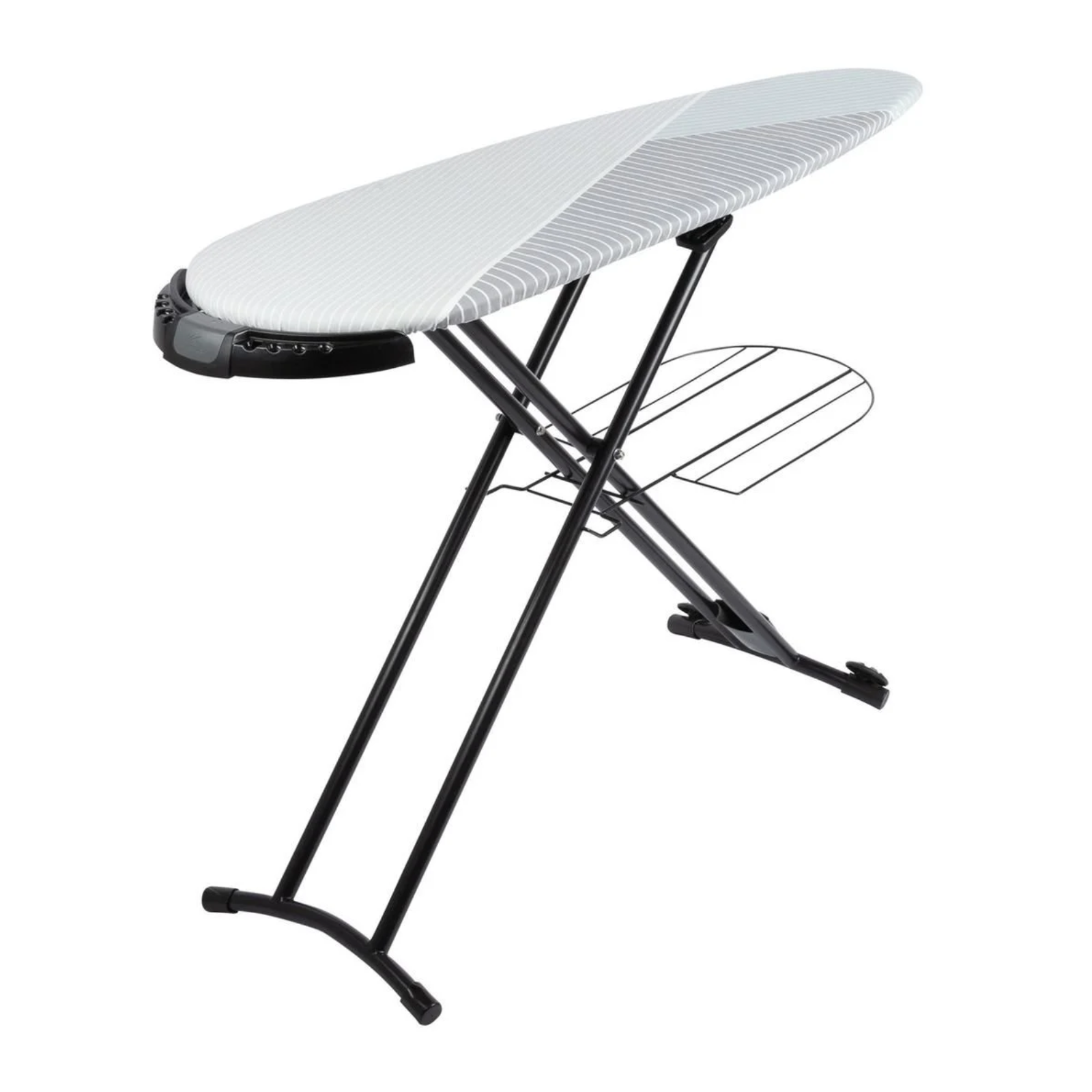 Hills Premium XL Ironing Board w/ Thick Padded Reversible Cover & Rotating Caddy