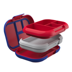 Bentgo Kids Chill Leak-Proof Bento Lunch Box with Removable Ice Pack - Red/Royal