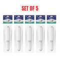 5 x Permastik Toilet Roll Insert with Internal Spring Mechanism - White