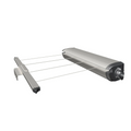 Sunfresh 4 Line Retractable Clothesline Wall Mounted 26m Hanging Space - Grey