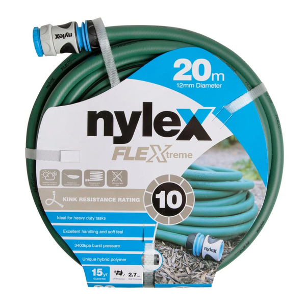 Nylex 12mm x 20m Flextreme™ Garden Hose