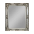French Provincial Ornate Mirror - Antique Silver - Small 80cm x 110cm