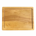 Hardwood Chopping Board 35x26cm Wooden Cutting Board Kitchen Block