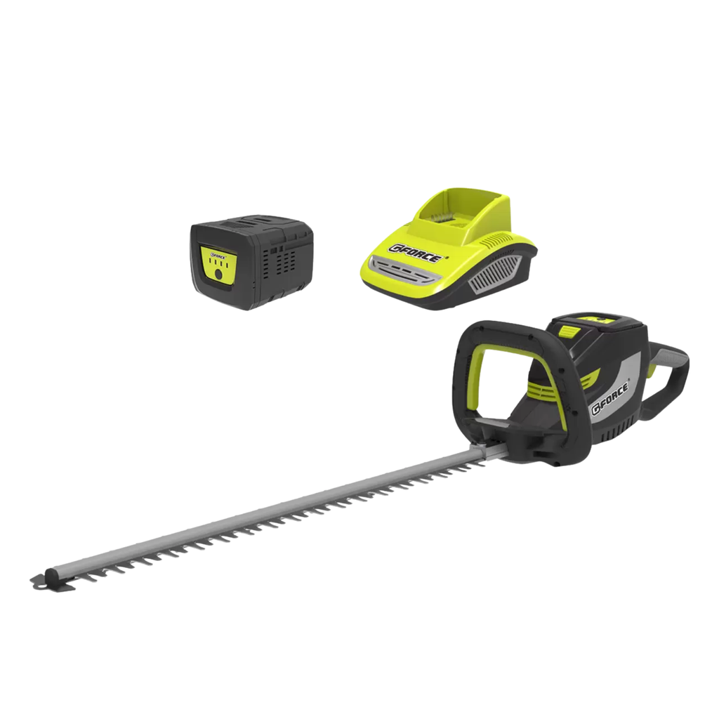 G Force 60V Cordless Hedge Trimmer Brushless Battery Cutter Kit EV HT1K 620mm
