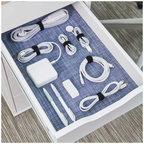 Wrap-It Storage Ultimate Organisation Pack 24 Pieces Cable Strap Cord Wrap Ties