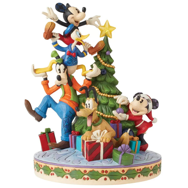 Mickey And Friends Decorate The Tree