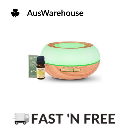 300ml Humidifier Aromatherapy Diffuser w/ LED Light Essential Oil