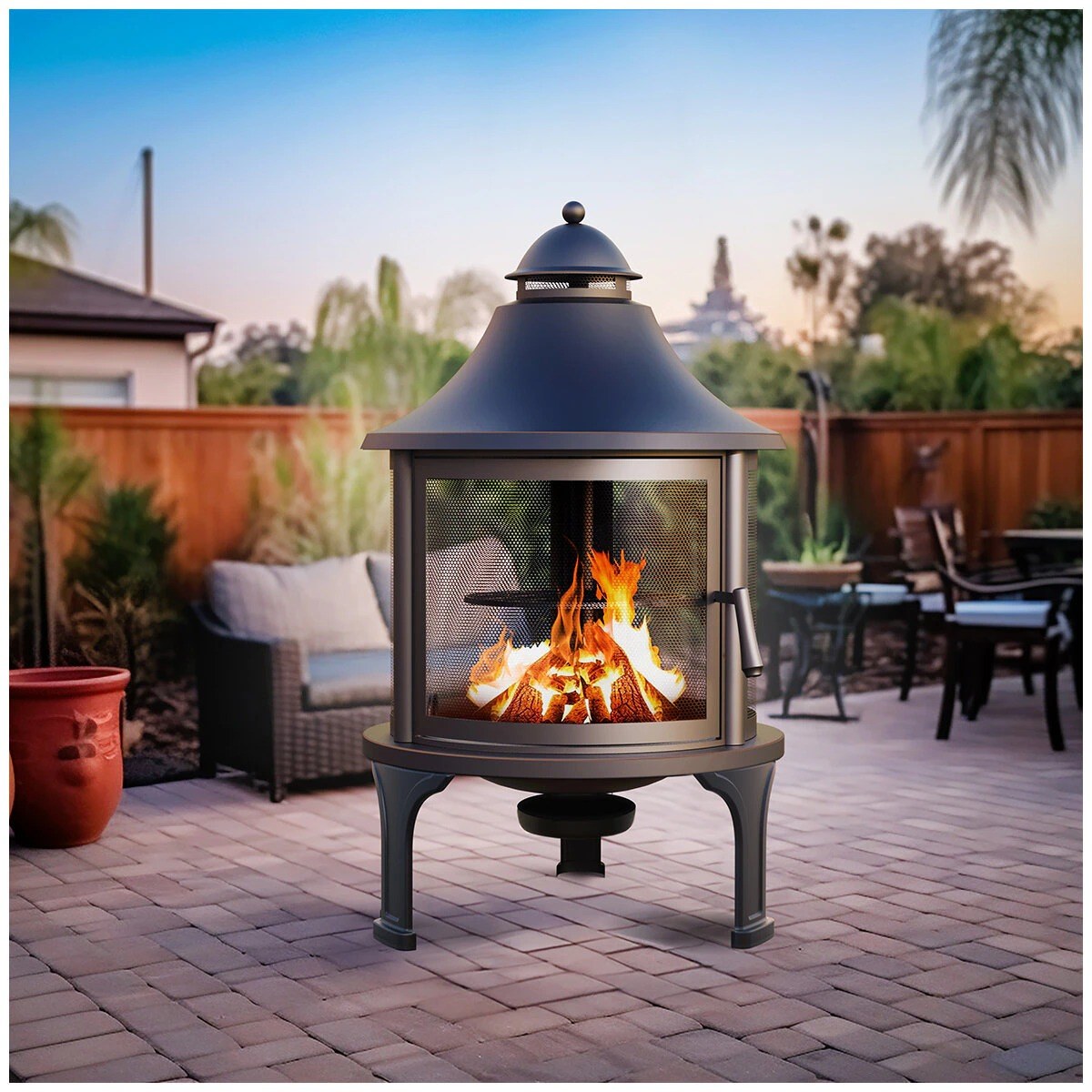Hello Outdoors Cooking Fire Pit