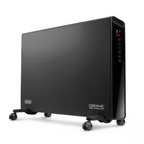 1500W Ceramic Panel Heater – Grey, Electric Room Heater