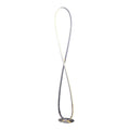 Infinite LED Floor Lamp - Chrome