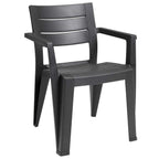 Keter Julie Outdoor Chair Set 6 Piece