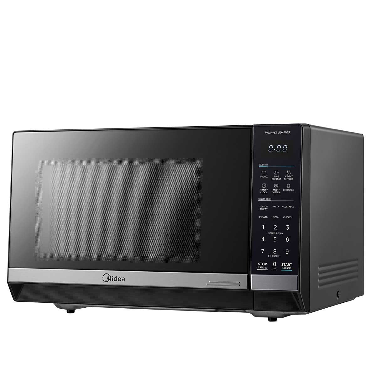 Midea 34L 1200W Smart Inverter Microwave Black MMW12VT34B