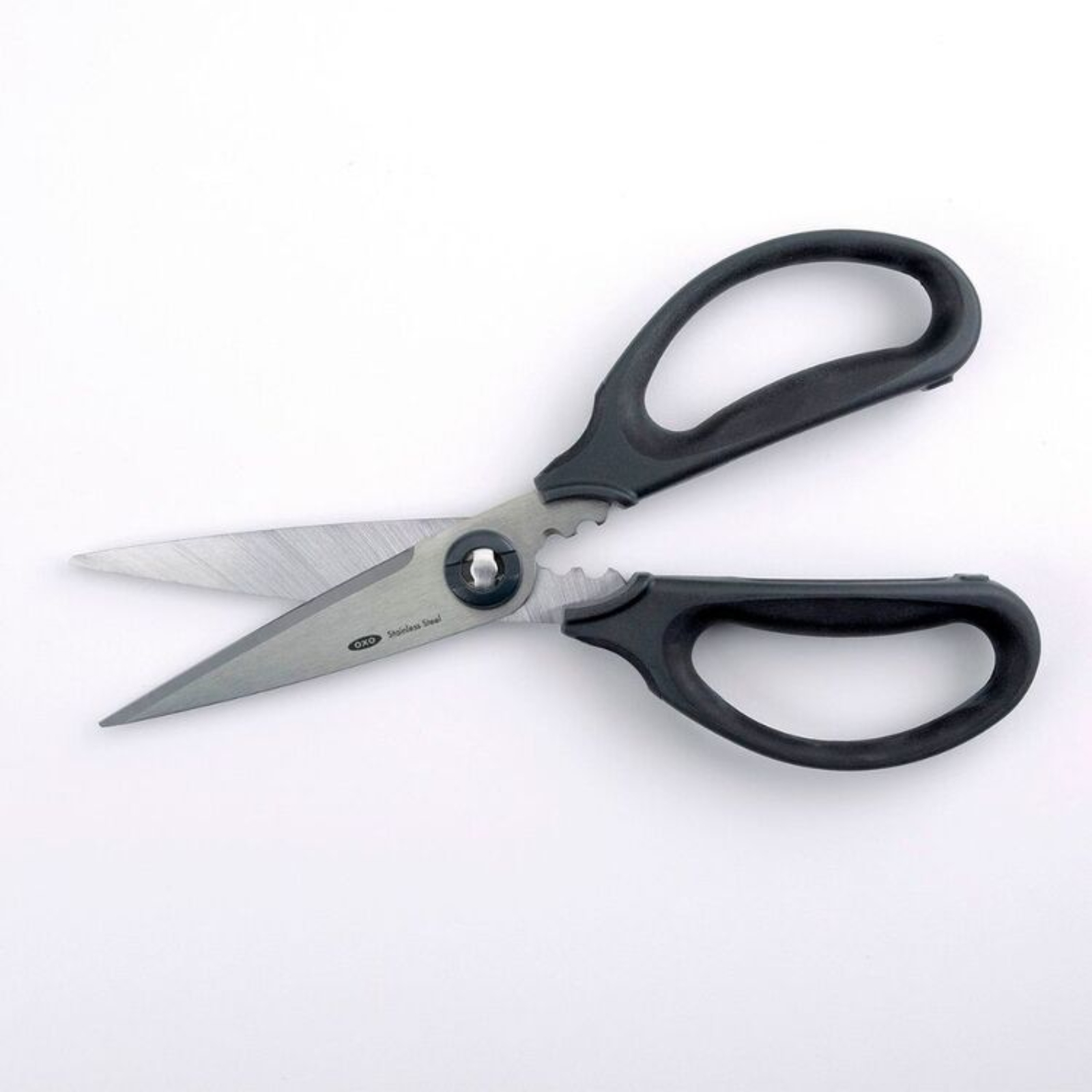 2x OXO Good Grips Kitchen & Herb Scissors – Stainless Steel, Soft Handle