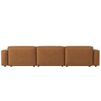 Valencia Montana Leather 3 Seater Sofa Chaise