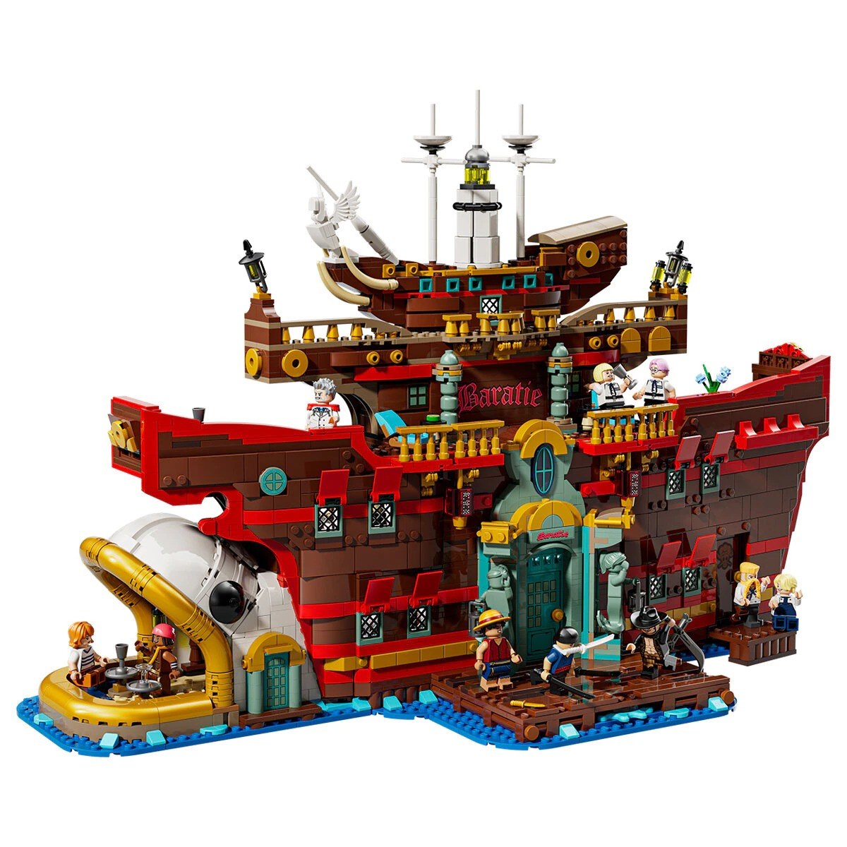 LEGO One Piece The Baratie Floating Restaurant 75640